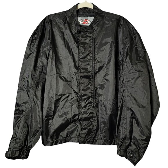 Joe Rocket Mens Black Motorcycle Jacket Detachable Windbreaker Liner XL - Picture 1 of 11
